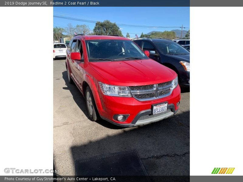 Redline 2 Coat Pearl / Black 2019 Dodge Journey SE