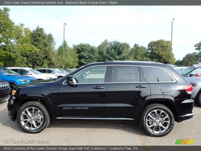  2020 Grand Cherokee Summit 4x4 Diamond Black Crystal Pearl