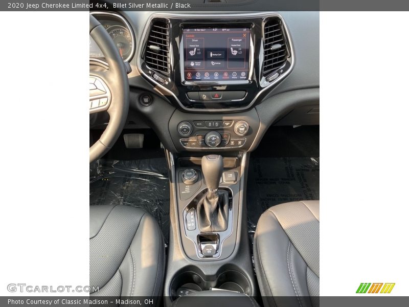 Billet Silver Metallic / Black 2020 Jeep Cherokee Limited 4x4