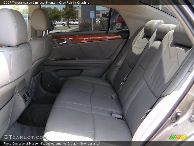 Phantom Gray Pearl / Graphite 2007 Toyota Avalon Limited