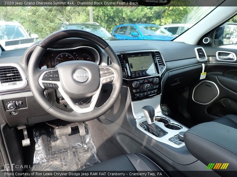 Dashboard of 2020 Grand Cherokee Summit 4x4