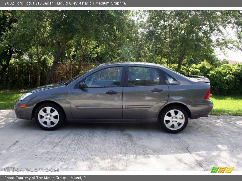 Liquid Grey Metallic / Medium Graphite 2002 Ford Focus ZTS Sedan