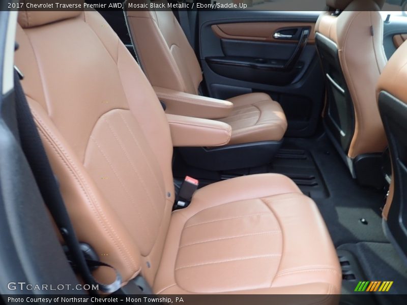 Mosaic Black Metallic / Ebony/Saddle Up 2017 Chevrolet Traverse Premier AWD
