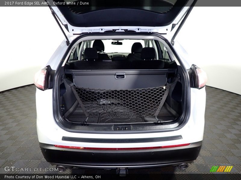 Oxford White / Dune 2017 Ford Edge SEL AWD