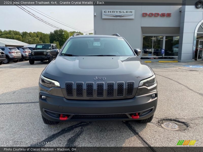 Granite Crystal Metallic / Black 2020 Jeep Cherokee Trailhawk 4x4