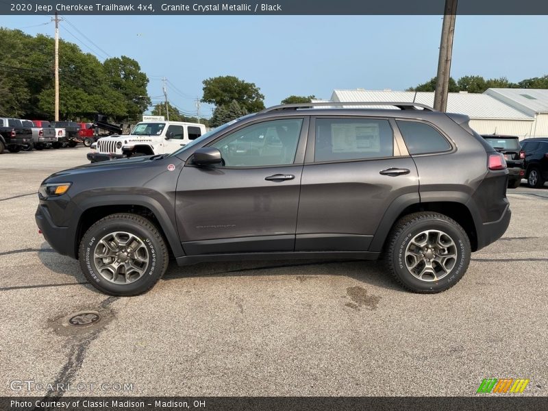 Granite Crystal Metallic / Black 2020 Jeep Cherokee Trailhawk 4x4