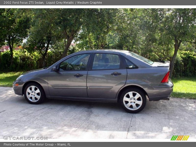 Liquid Grey Metallic / Medium Graphite 2002 Ford Focus ZTS Sedan