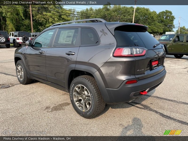 Granite Crystal Metallic / Black 2020 Jeep Cherokee Trailhawk 4x4