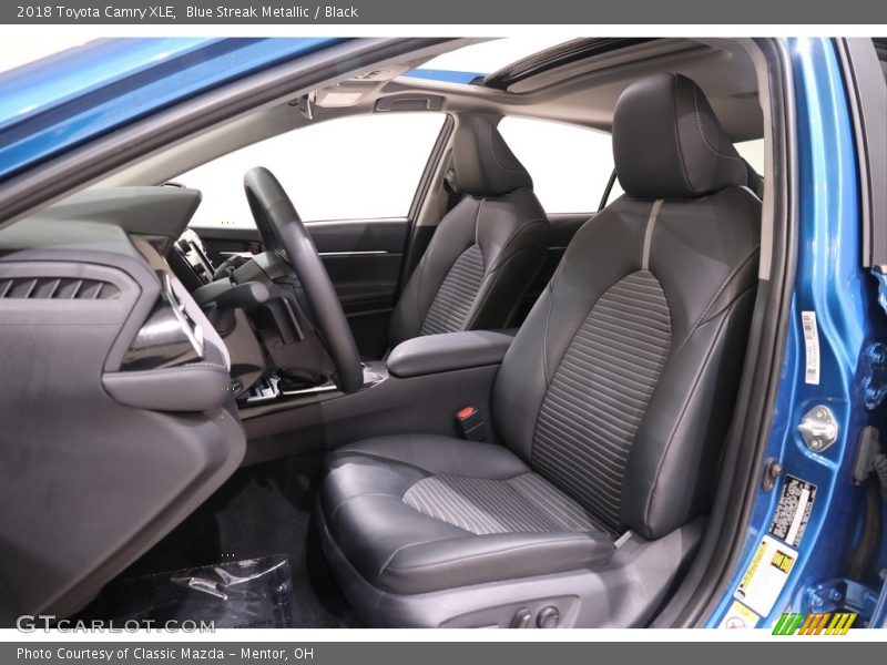  2018 Camry XLE Black Interior