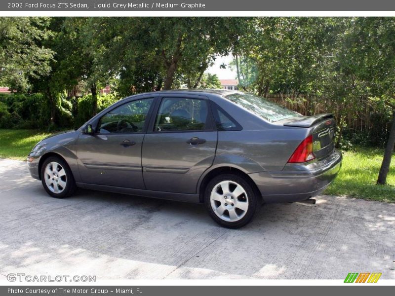 Liquid Grey Metallic / Medium Graphite 2002 Ford Focus ZTS Sedan