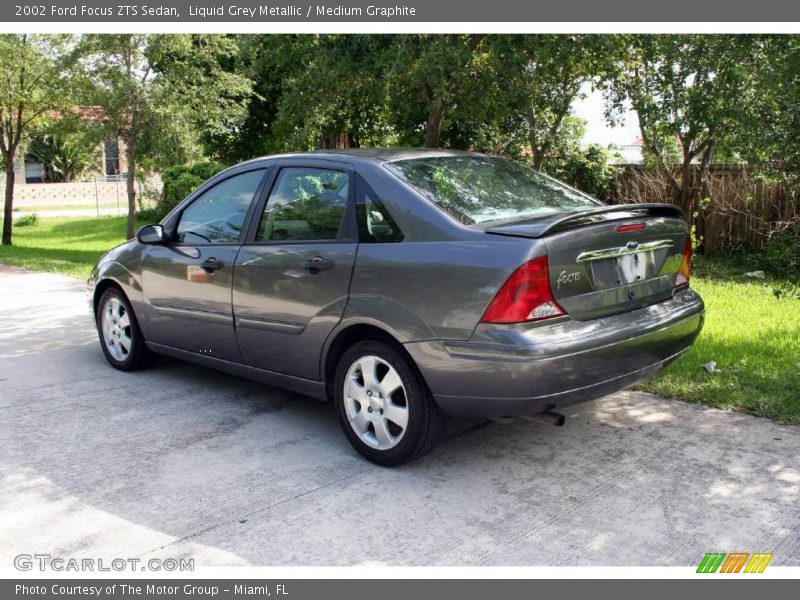 Liquid Grey Metallic / Medium Graphite 2002 Ford Focus ZTS Sedan