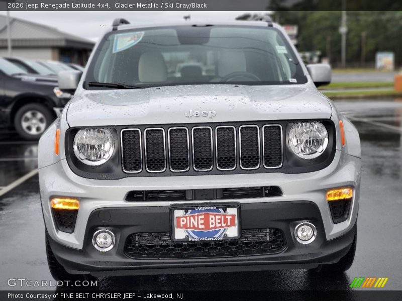 Glacier Metallic / Ski Gray/Black 2020 Jeep Renegade Latitude 4x4