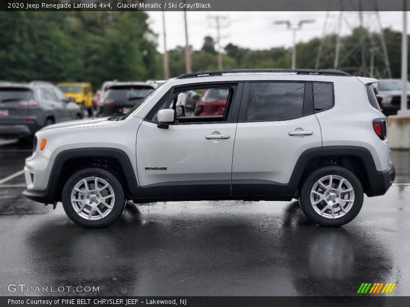 Glacier Metallic / Ski Gray/Black 2020 Jeep Renegade Latitude 4x4