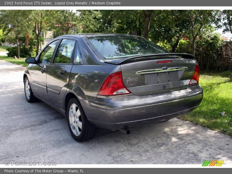 Liquid Grey Metallic / Medium Graphite 2002 Ford Focus ZTS Sedan