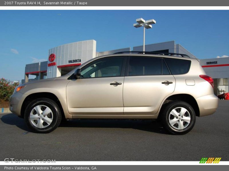 Savannah Metallic / Taupe 2007 Toyota RAV4 I4