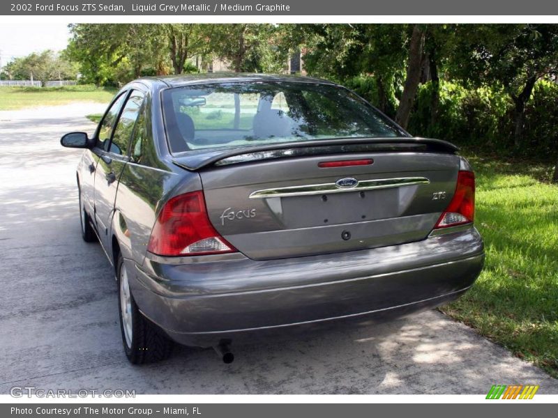 Liquid Grey Metallic / Medium Graphite 2002 Ford Focus ZTS Sedan
