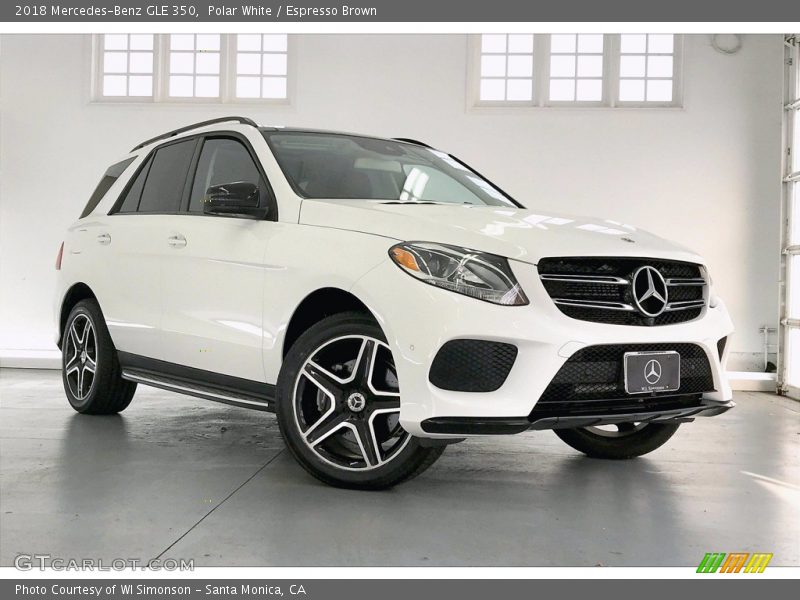 Front 3/4 View of 2018 GLE 350