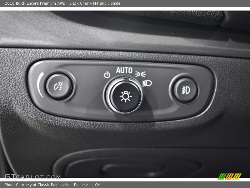 Controls of 2018 Encore Premium AWD