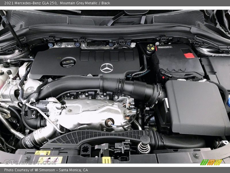  2021 GLA 250 Engine - 2.0 Liter Turbocharged DOHC 16-Valve VVT 4 Cylinder