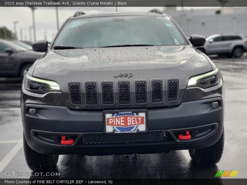 Granite Crystal Metallic / Black 2020 Jeep Cherokee Trailhawk 4x4