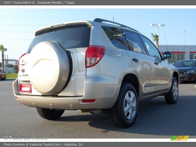 Savannah Metallic / Taupe 2007 Toyota RAV4 I4