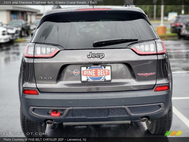 Granite Crystal Metallic / Black 2020 Jeep Cherokee Trailhawk 4x4