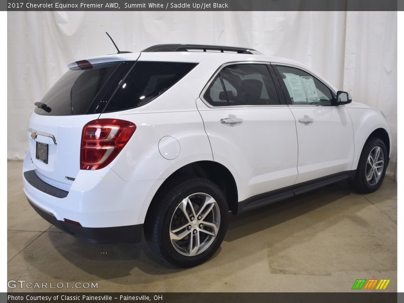 Summit White / Saddle Up/Jet Black 2017 Chevrolet Equinox Premier AWD