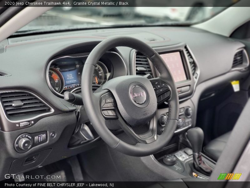 Granite Crystal Metallic / Black 2020 Jeep Cherokee Trailhawk 4x4