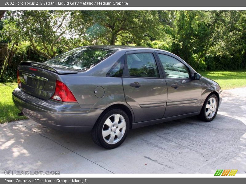 Liquid Grey Metallic / Medium Graphite 2002 Ford Focus ZTS Sedan