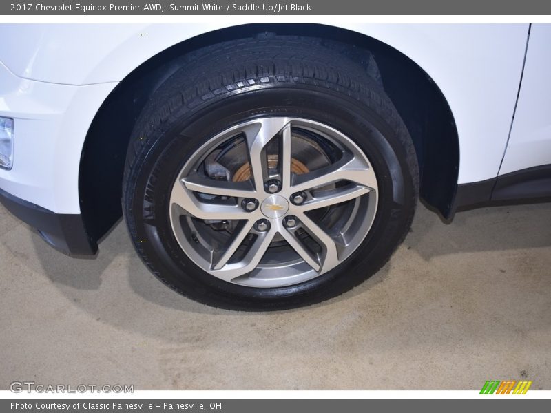 Summit White / Saddle Up/Jet Black 2017 Chevrolet Equinox Premier AWD