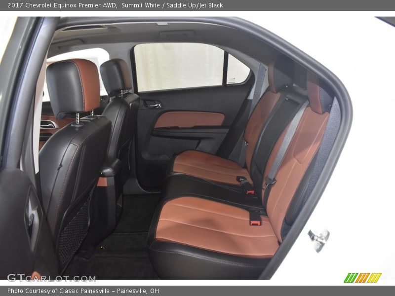 Summit White / Saddle Up/Jet Black 2017 Chevrolet Equinox Premier AWD