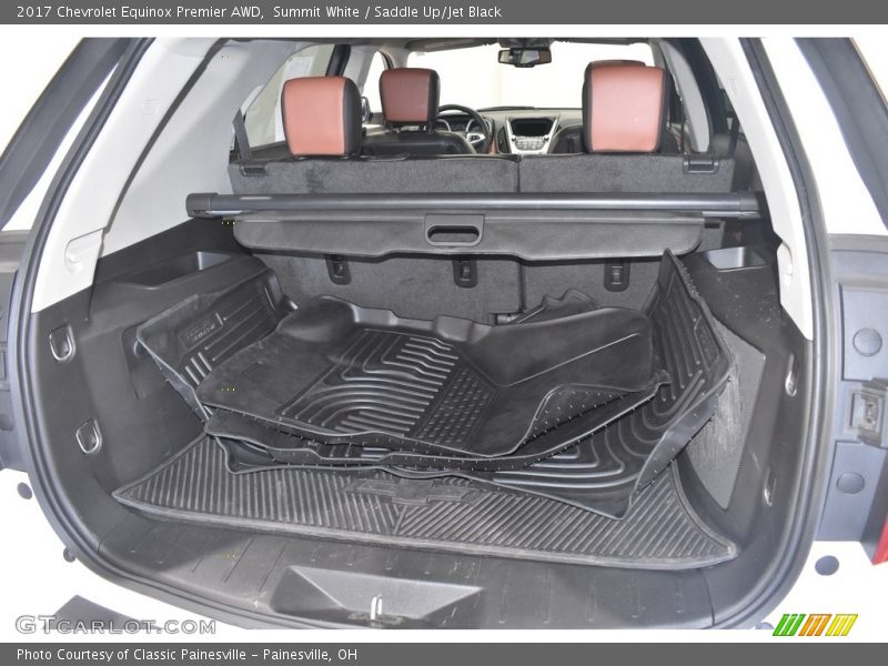 Summit White / Saddle Up/Jet Black 2017 Chevrolet Equinox Premier AWD