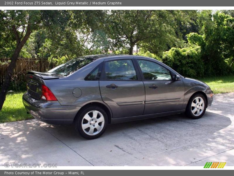 Liquid Grey Metallic / Medium Graphite 2002 Ford Focus ZTS Sedan