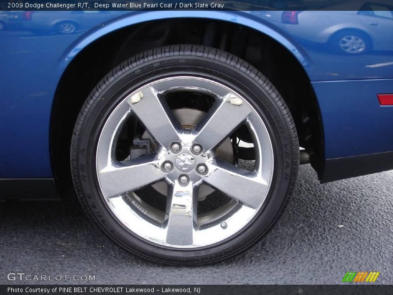 Deep Water Blue Pearl Coat / Dark Slate Gray 2009 Dodge Challenger R/T