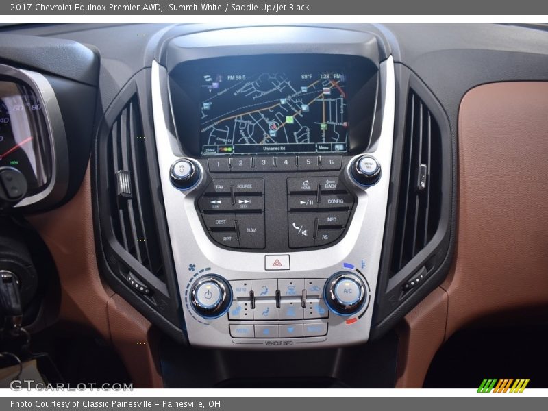 Summit White / Saddle Up/Jet Black 2017 Chevrolet Equinox Premier AWD
