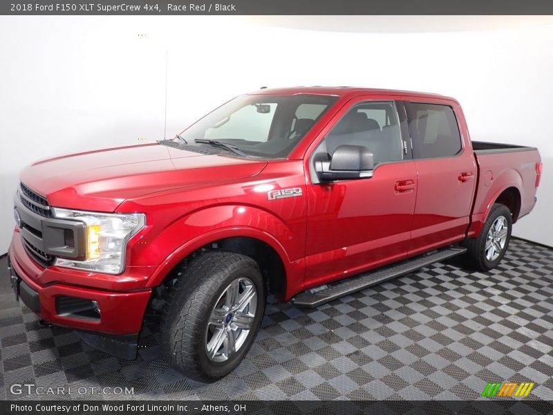 Race Red / Black 2018 Ford F150 XLT SuperCrew 4x4