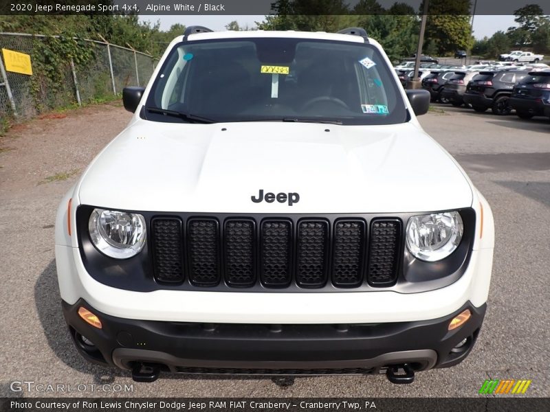 Alpine White / Black 2020 Jeep Renegade Sport 4x4