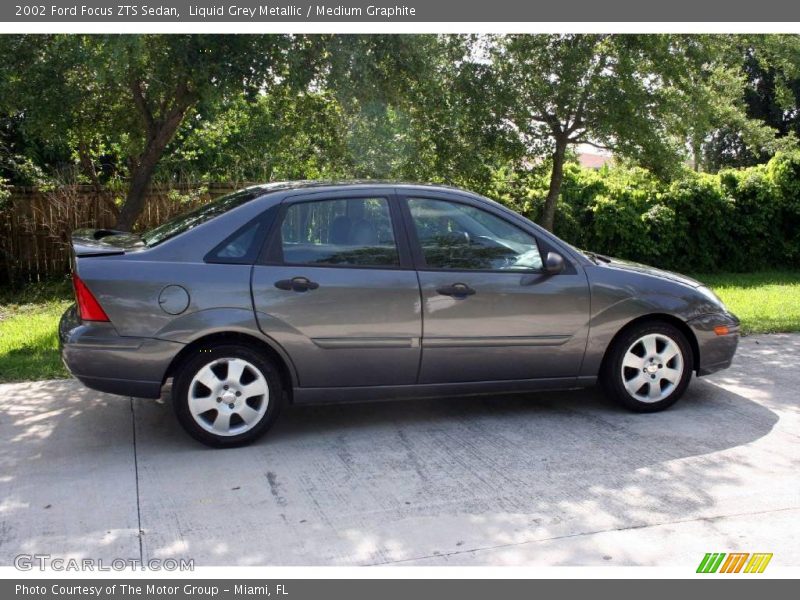 Liquid Grey Metallic / Medium Graphite 2002 Ford Focus ZTS Sedan