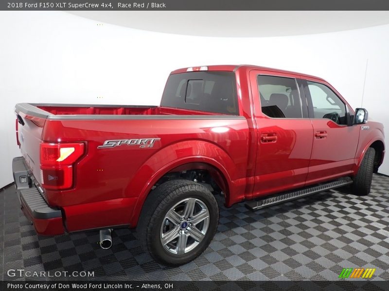 Race Red / Black 2018 Ford F150 XLT SuperCrew 4x4