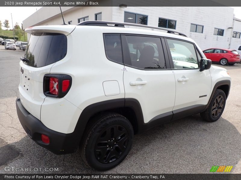 Alpine White / Black 2020 Jeep Renegade Sport 4x4
