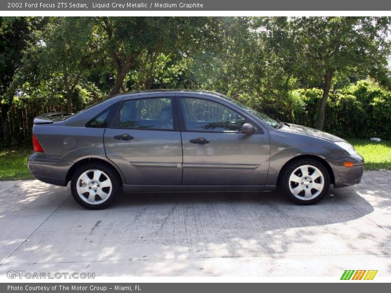 Liquid Grey Metallic / Medium Graphite 2002 Ford Focus ZTS Sedan
