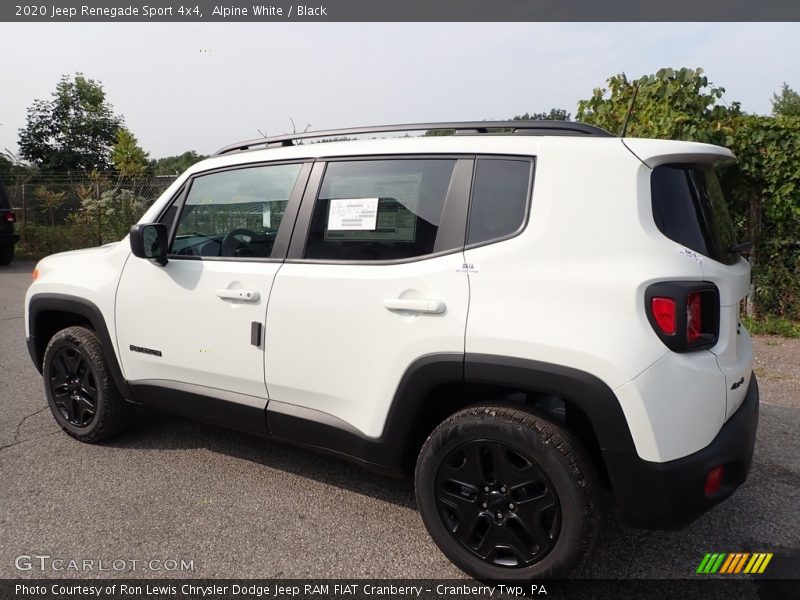 Alpine White / Black 2020 Jeep Renegade Sport 4x4