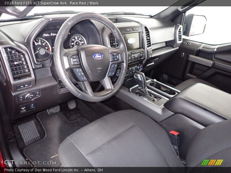 Race Red / Black 2018 Ford F150 XLT SuperCrew 4x4