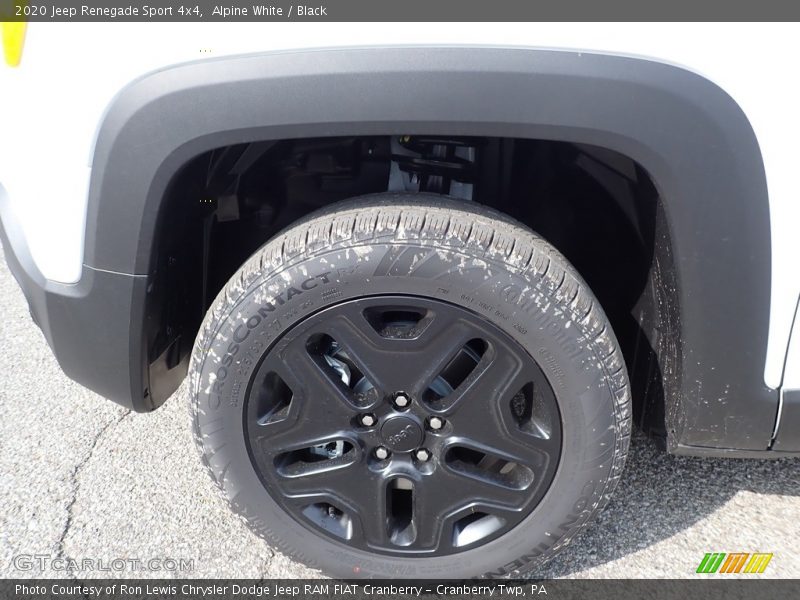 Alpine White / Black 2020 Jeep Renegade Sport 4x4