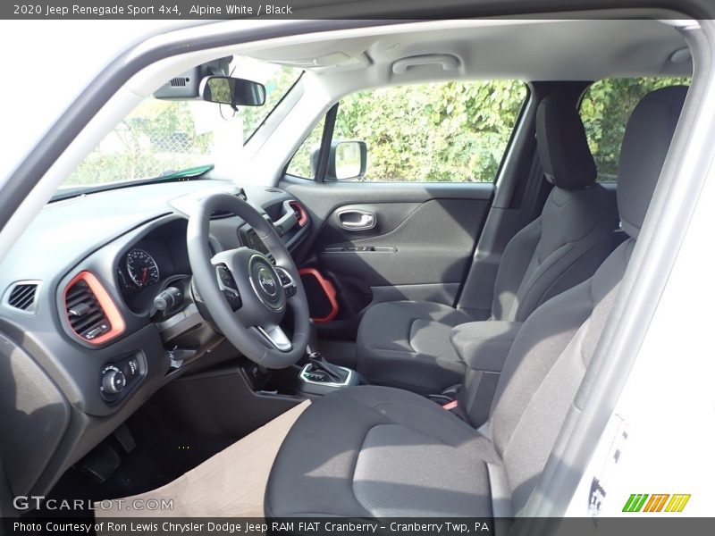 Alpine White / Black 2020 Jeep Renegade Sport 4x4