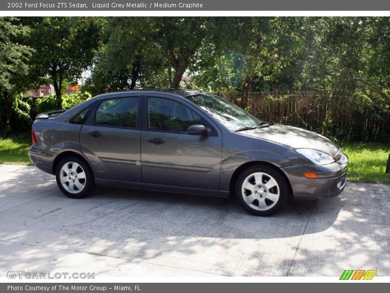 Liquid Grey Metallic / Medium Graphite 2002 Ford Focus ZTS Sedan