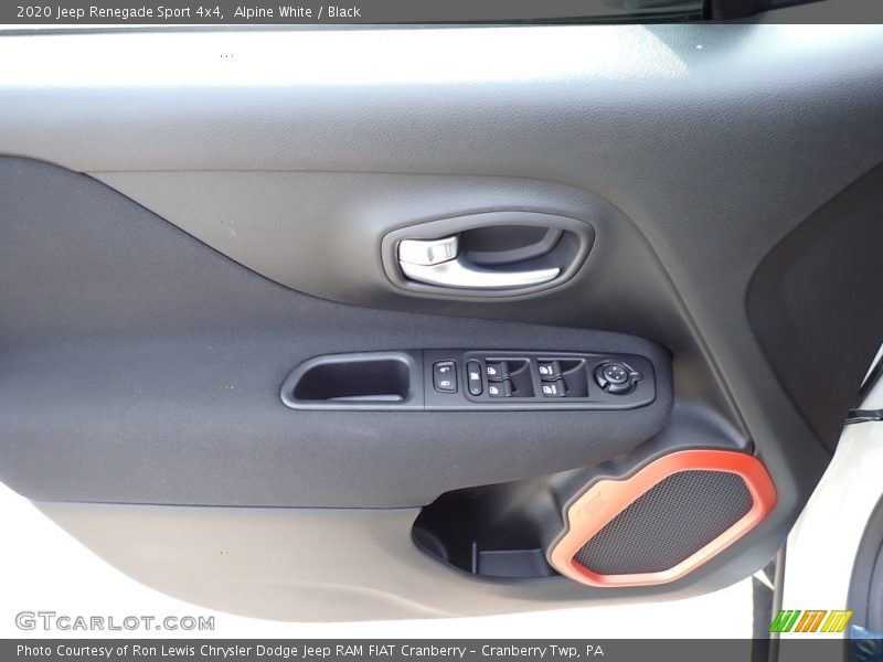 Alpine White / Black 2020 Jeep Renegade Sport 4x4