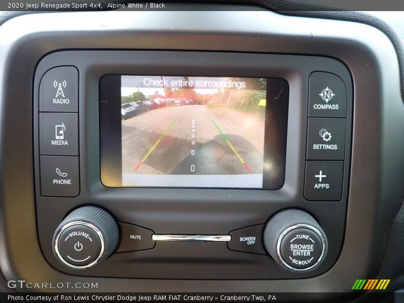 Alpine White / Black 2020 Jeep Renegade Sport 4x4
