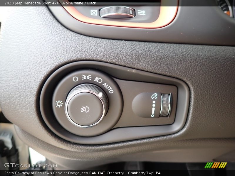 Alpine White / Black 2020 Jeep Renegade Sport 4x4