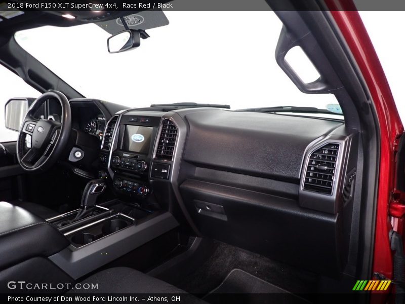 Race Red / Black 2018 Ford F150 XLT SuperCrew 4x4